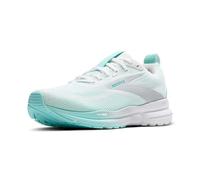 BROOKS Women's Trace 4 Sneaker, Bright White Limpet Black, 5 UK