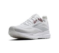 Brooks Women's Trace 4 Sneaker, White Oyster Rose, 6 UK