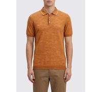 BROOKSFIELD Linen Blend Polo Shirt - Size: 48 - male