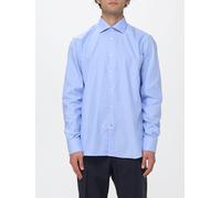 BROOKSFIELD Oxford Cotton Shirt with Button-Down Collar and Embroidered Logo - Size: 39 - male