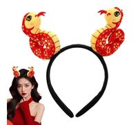 brooksnaji Chinese New Year Snake Headband,Year of the Snake Headband - Chinese Traditional Headband | Chinese New Year Headwear for Festivals and Celebrations