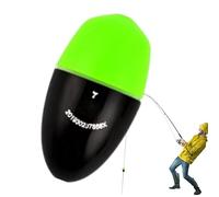 brooksnaji Portable Night Bobbers - LED Illuminated Floats, Long-Distance Electronic Markers | Lightweight Fishing Gear Lighted Float For Saltwater Freshwater Walleye Catfish