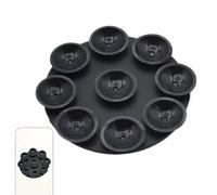 brooksnaji Silicone Suction Phone Grip,Non Slip Suction Cup Phone Mount - Light Safe Sticky Holder with Strong Adhesive Attachment for Home Mirror Family Friends Stuff
