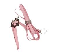 brooksnaji Turtle Walk Leashes - PU Leather Adjustable Harness Leashes Control Rope,Soft Chest Collar Multi-Color Walking Lead Harness Strap for Gecko & Tortoise