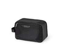 Brookstone Travel Storage Bag - Top Zip Cosmetics and Toiletries Pouch - Accessories Organizer for Vacations, Airplanes, Trains, Buses, and Cars, Black, One Size