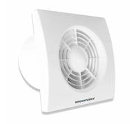 Brookvent Airstream XE 150T Kitchen/Bathroom Extractor Fan - 150mm/6” | 92 l/s Airflow | Low Energy 24W | IPX4 Rated | Quiet Operation | Wall & Ceiling Mount | 2-Year Warranty (Timer, 150mm)