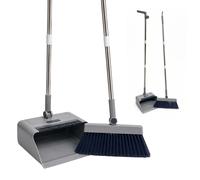 Broom and dustpan set, long-handled broom, sweep set, stick broom