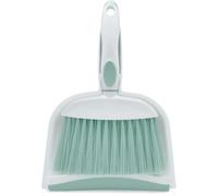 Broom Dustpan Brush Small Dust pan : Mini Broom and Dustpan Set Small Dust pan and Brush Set Whisk Broom and Dustpan Set Small Broom and Dustpan Set for Desk, Home,Camping Tent (Light Green)