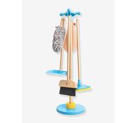 Hape Clean Up Broom Set - Kids Cleaning Roleplay Toy with Mop, Broom & Tools, Ages 3+