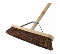 Broom Stiff Bassine 45cm (18in) + Handle & Stay by Faithfull