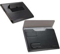 Broonel Black Leather Folio Case - Compatible With Acer Swift Go 14 SFG14-73 14" Laptop