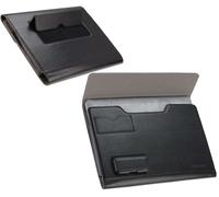 Broonel Black Leather Folio Case - Compatible With ASUS Zenbook DUO (2024) UX8406 14"