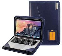 Broonel - Contour Series - Blue Heavy Duty Leather Protective Case - Compatible With Lenovo ThinkPad L13 Gen 6 (13.3") Laptop