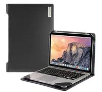 Broonel - Profile Series - Black Leather Laptop Case Compatible With Lenovo ThinkPad T14s Gen 6 (14") Laptop