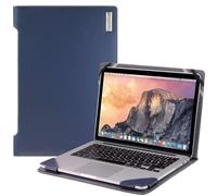 Broonel - Profile Series - Blue Leather Laptop Case - Compatible With ASUS Chromebook Plus CX34 14" (CX3402)