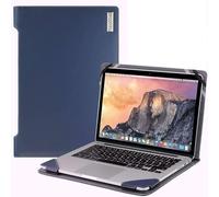 Broonel - Profile Series - Blue Leather Laptop Case Compatible With Dell Latitude 3450 14 inch Notebook