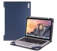 Broonel - Profile Series - Blue Leather Laptop Case Compatible With HP Pavilion SE 14-ep0532sa 14" Laptop