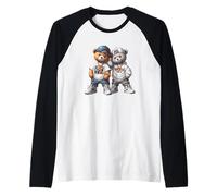 Bros Forever Streetwear Vibes Raglan Baseball Tee