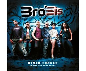 BRO'SIS - NEVER FORGET (WHERE YOU COME FROM) CD NEW