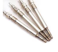 Bross Auto Parts BGP107-1 4 Pieces Glow Plug Auxiliary Heater 11.5 Volt 062905061A Compatible With VW LT MK2 28-35 28-46 2.8 TDI