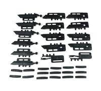 Bross Auto Parts BSR580 Roof Curtain Repair 32 Pieces Set Compatible with Peugeot 407 SW 83A05A 8301 Q2 00089087