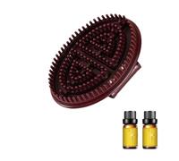 Brosse Méridienne Professionnelle Personnalisée Pour Salon De Beauté,Brosse De Massage Méridienne,Brosse De Douche Portative Pour Le Corps,Ensemble De Brosses Méridiennes Pour Le Corps (brun,1pcs)