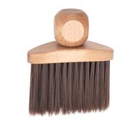 Brosse Nettoyage Cheveux - Rasage Nuque Poils Souples Manche Bois Durable, Accessory Coupe Confort Précision Salon, Outil Coiffure Professionnel Pratique | Salons Coiffure Institutes Beauté