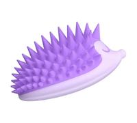 Brosse Shampooing Cuir Chevelu - Peigne Silicone Dents Souples | Massante Hérisson | Nettoyage Pellicules Croissance Cheveux Usage Sec Humide - Relaxation Détente Usages Domestique