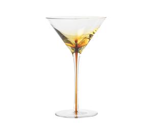 Broste Copenhagen Amber martini glass 20 cl