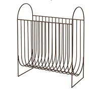 broste Copenhagen Aubergine Steel Magazine Holder 51cm