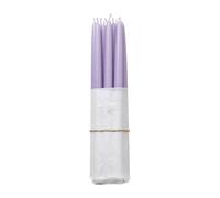 Broste Copenhagen Broste Copenhagen dipped antique candles 10-pack Orchid light purple