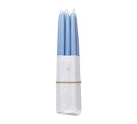 Broste Copenhagen Broste Copenhagen dipped antique candles 10-pack Plain air, light blue
