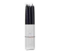 Broste Copenhagen Broste Copenhagen dipped antique candles 10-pack Simply black