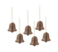 Broste Copenhagen Chime bell Christmas tree decoration Natural brown
