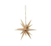 Broste Copenhagen Christmas decorations DECO ETOILE 'VENUS' BOIS in Beige One size