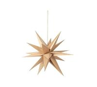Broste Copenhagen Christmas decorations DECO ETOILE 'VENUS' BOIS in Beige One size