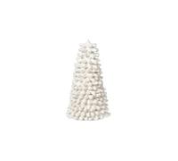 Broste Copenhagen Christmas decorations SAPIN 'PULP' COTON in White One size