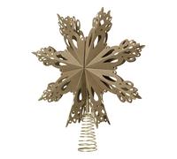 Broste Copenhagen Christmas star topper natural brown