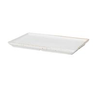 Broste Copenhagen Eli plate 17.6x20 cm matte soft light grey