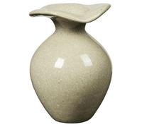 Broste Copenhagen - Florentina Vase 14 cm, Beige - Beige