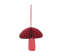 Broste Copenhagen Fungi Christmas tree decoration Pompeian red