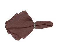 Broste Copenhagen Gracie linen napkins aubergine