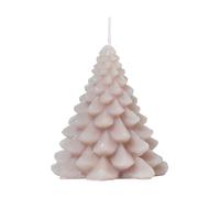 Broste Copenhagen Granny Christmas tree candle Ø9x10 cm Linen