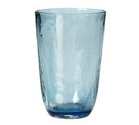 Broste Copenhagen Hammered drinking glass 50 lue