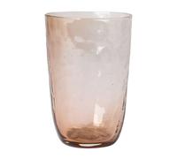 Broste Copenhagen Hammered drinking glass 50 rown