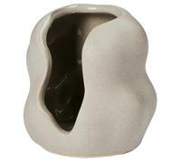 Broste Copenhagen - Hekla Candle Holder, 10 cm - Grey