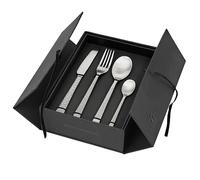 Broste Copenhagen Hune cutlery 16 pcs Brushed satin hammered