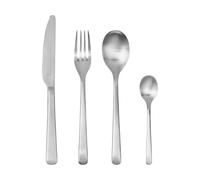 Broste Copenhagen Hune cutlery brushed satin 4 pieces Stainless steel