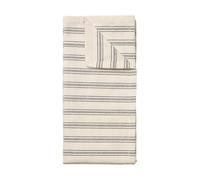 Broste Copenhagen Karl kitchen towel 50x70 cm Black-natural