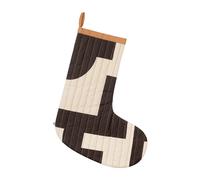 Broste Copenhagen Karla stocking Turkish coffee black